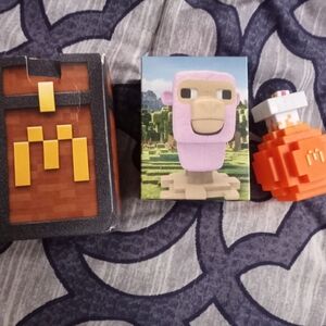 👠NIB MCDONALDS MINECRAFT Toys X3👠